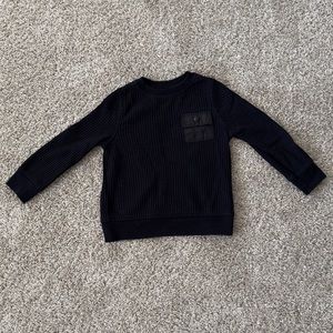 Old navy Toddler boys black long sleeve t-shirt tee size 3T